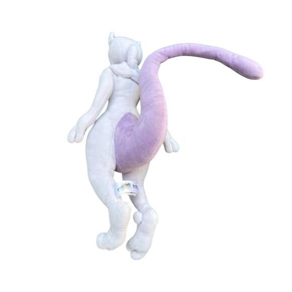 POKEMON DETECTIVE Pikachu Mewtwo Plush Toy Video Game Character 14" *READ Eyes - Picture 6 of 11